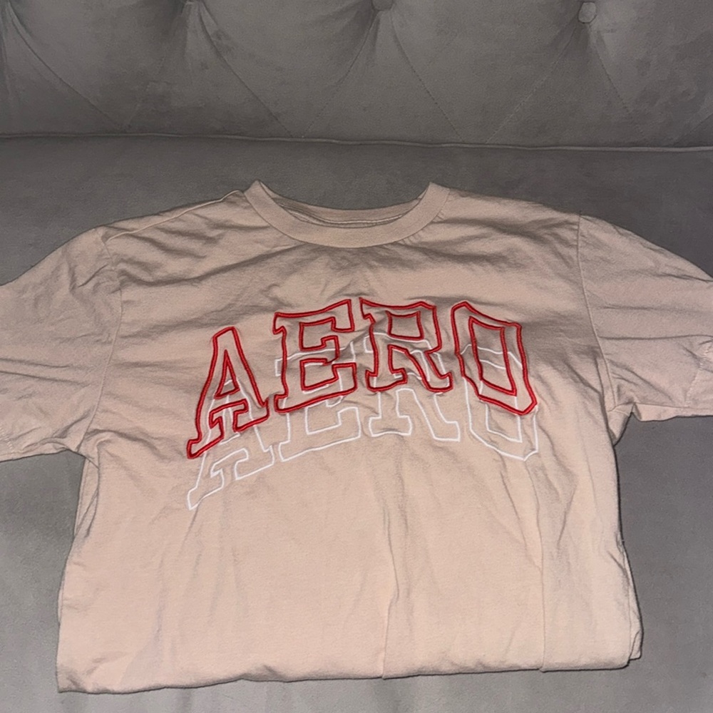 Tan casual tee shirt